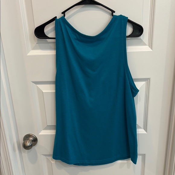Sonoma Blue Relaxed Sleeveless Tank Top - Picture 6 of 6